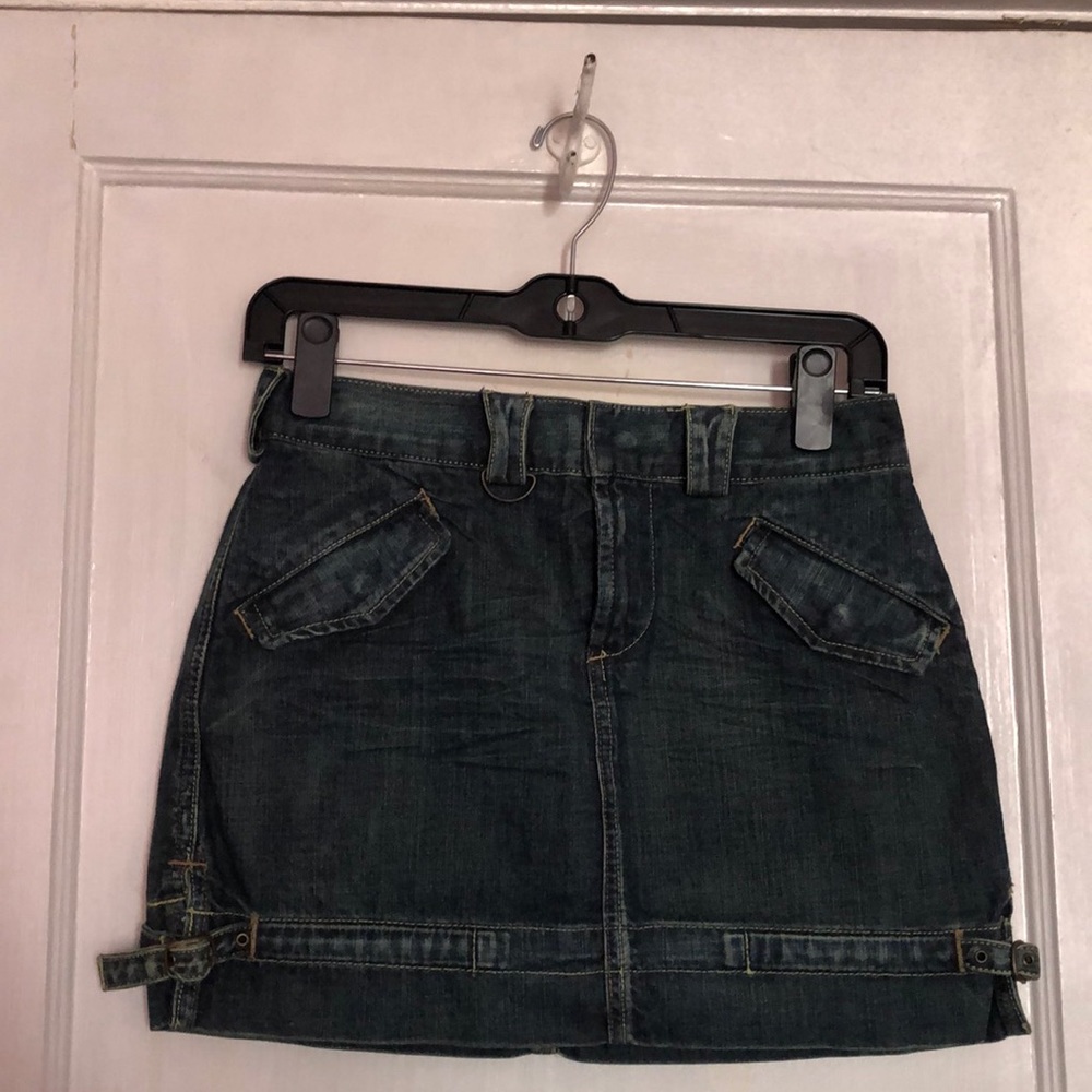 Express Denim Skirt